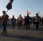 راهپیمایی بزرگ جاماندگان اربعین در بوکان