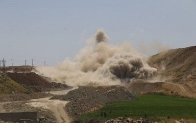 کوه‌های بوکان ایستاده می‌میرند